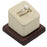 RD-0141-L30 1-Slot Ring Display Beige - Brown