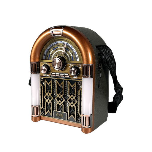 RETRO-1939 QFX Retro JukeBox AM/FM/SW Radio
