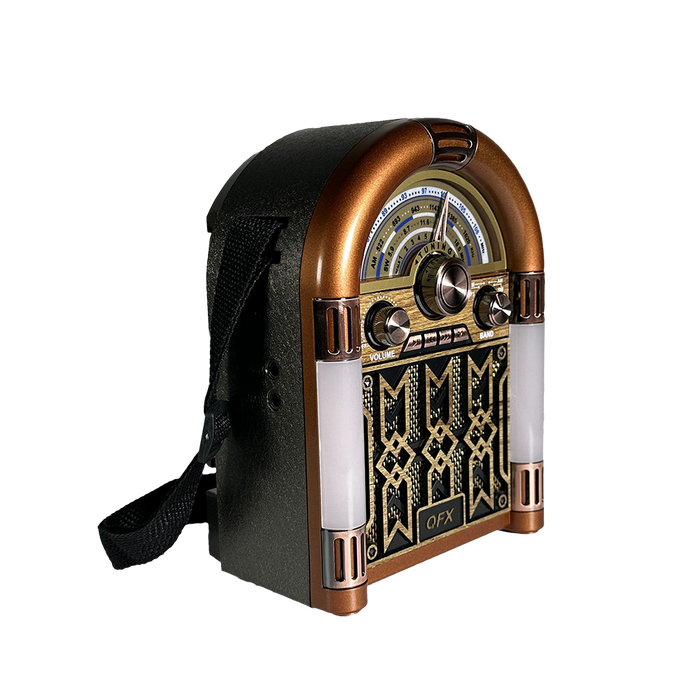 RETRO-1939 QFX Retro JukeBox AM/FM/SW Radio