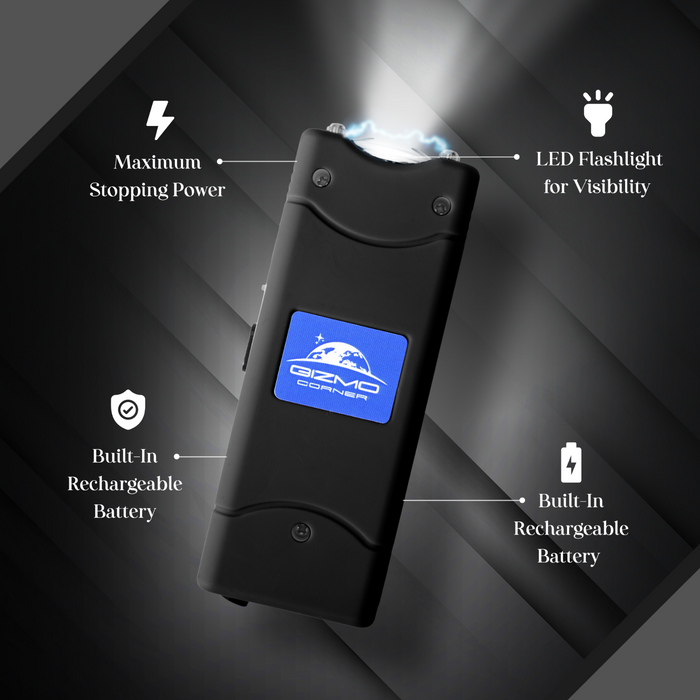 SG-M8000MBK Gizmo Ultra Mini Stun Gun Black
