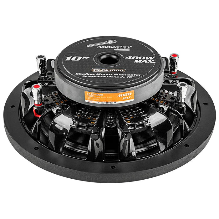 TS-FA1000 Audio Pipe 10in Flat Woofer (Each)