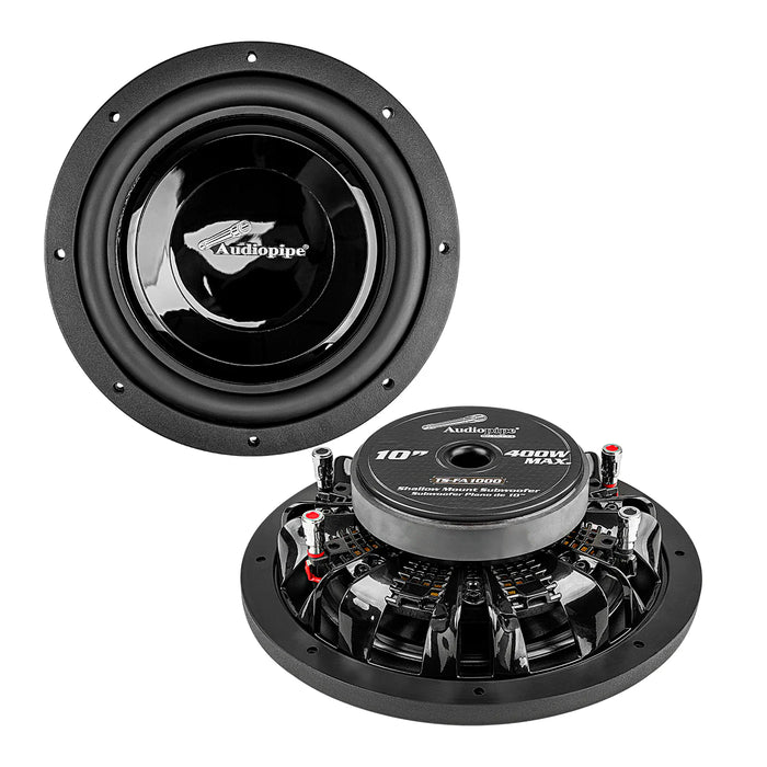 TS-FA1000 Audio Pipe 10in Flat Woofer (Each)