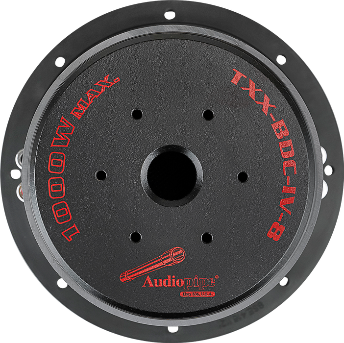 TXX-BDC-IV-8 Audiopipe Quad Stack 8in Subwoofer