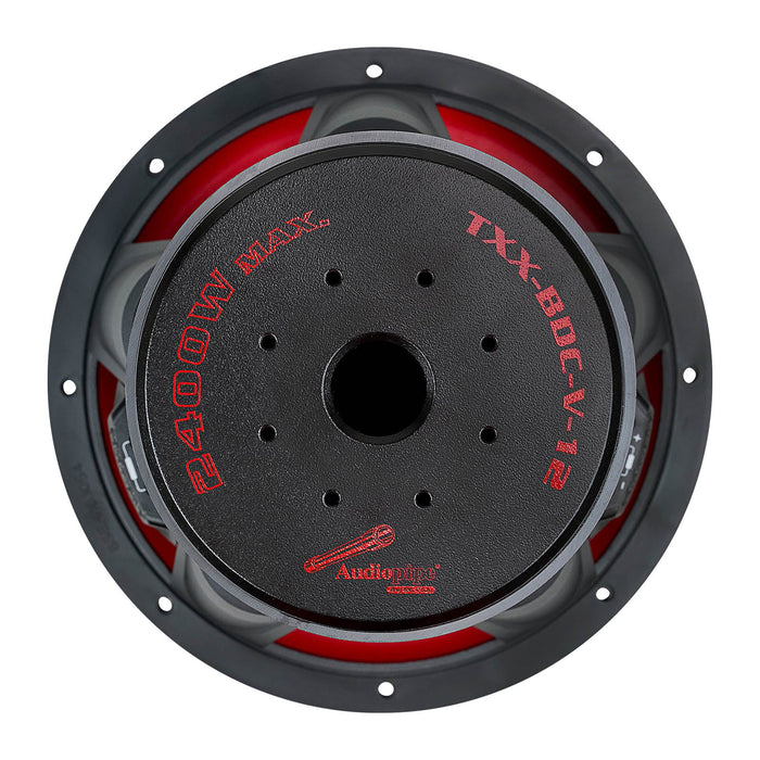 TXX-BDC-V-12 Audiopipe Quinta 5 Stack 2400 watt Composite Cone Subwoofer
