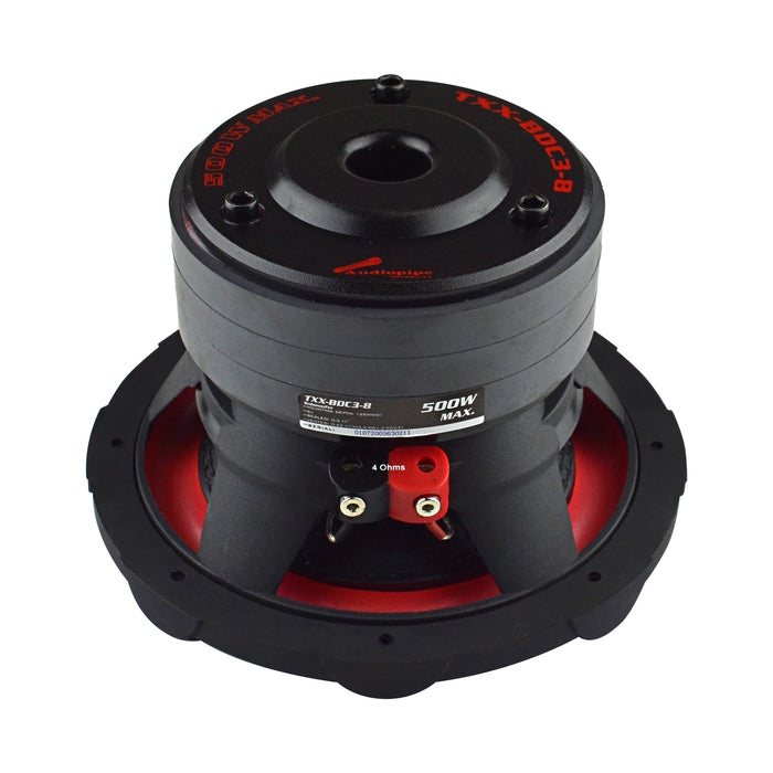 TXX-BDC-III-8 A-Pipe 8 in Triple Stack DVC 4ohm