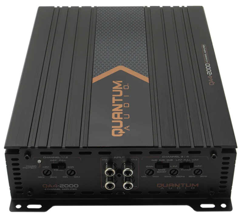 QA4-2000 Quantum Bridgeable 4 Channel Amp 1000W
