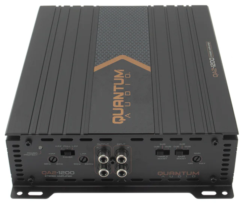 QA2-1200 Quantum Bridgeable 2 Channel Amp 600W