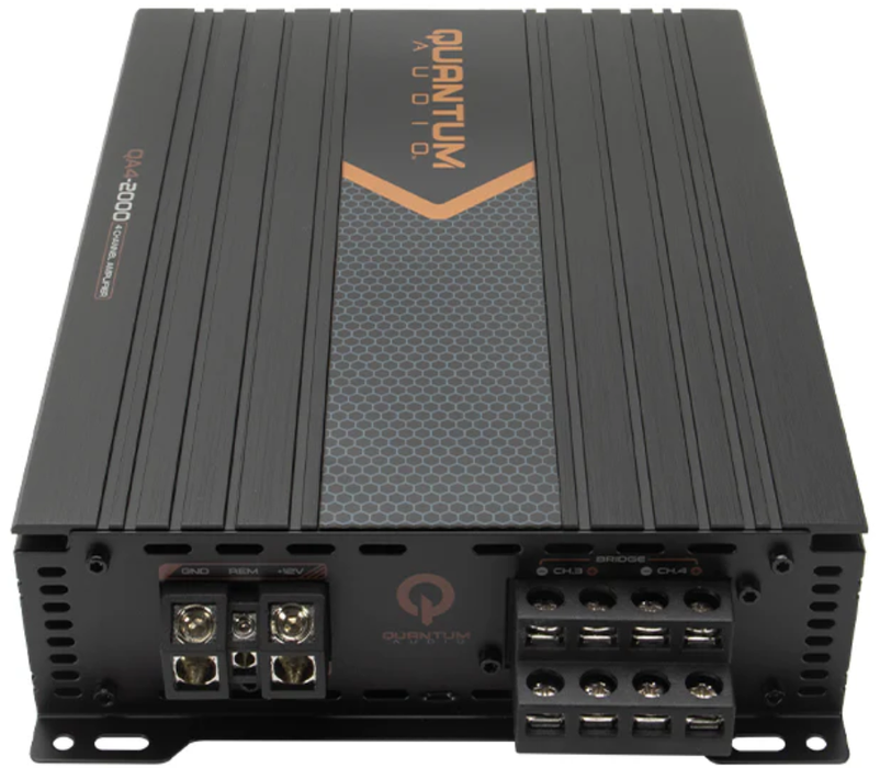 QA4-2000 Quantum Bridgeable 4 Channel Amp 1000W