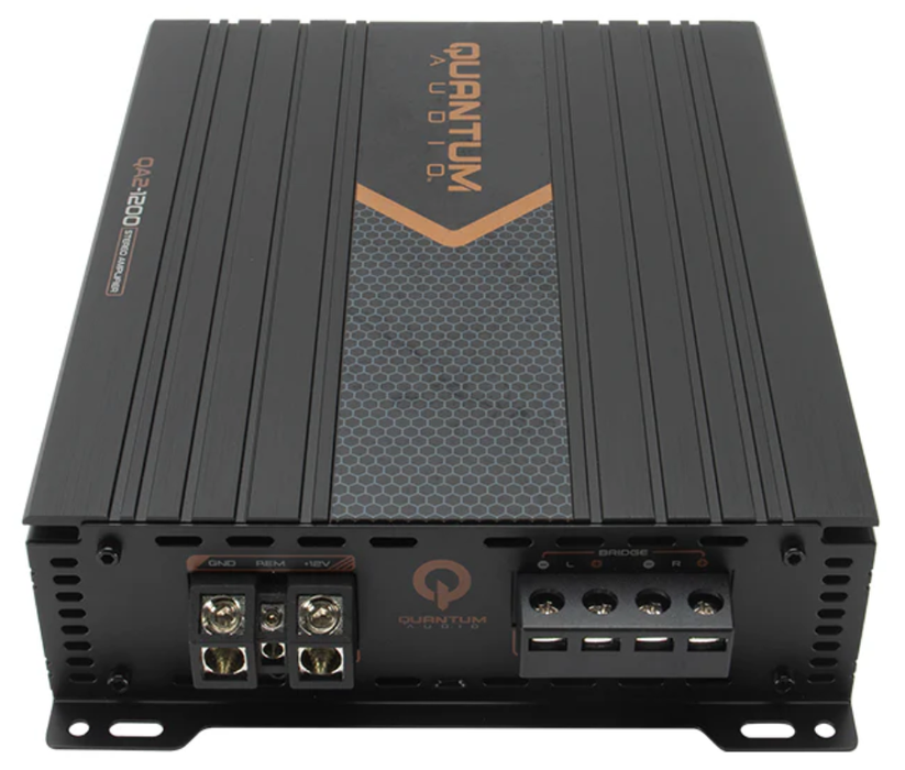 QA2-1200 Quantum Bridgeable 2 Channel Amp 600W
