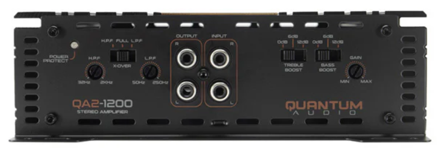 QA2-1200 Quantum Bridgeable 2 Channel Amp 600W