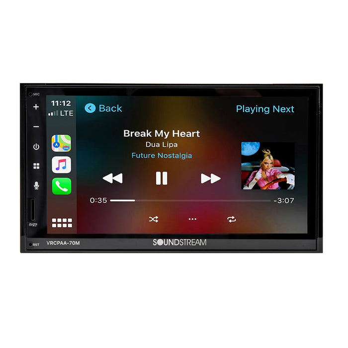 OW-VRCPAA-70MW SoundStream 7in  Mechless Wireless Carplay /Android 2-DIN Chassis