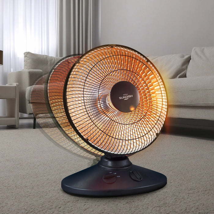 HP-1000 Airbro 1,000W Electric Oscillating Heater