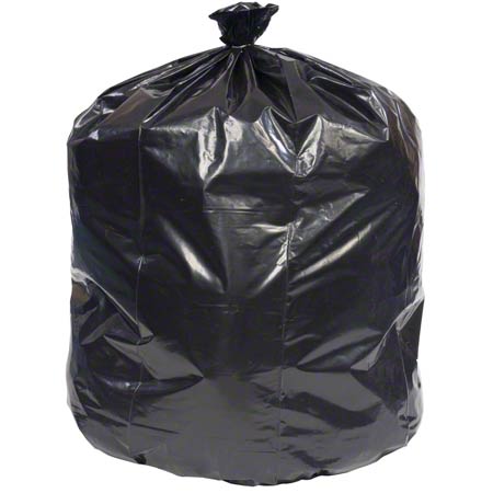 T38X58BK Trash Bags 50 gal can liner 1.5 mil 38x58 25 pcs per Roll