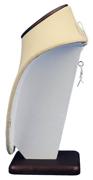 ND-1897-L30 Bust 10 in Beige and Steel Brown Trim