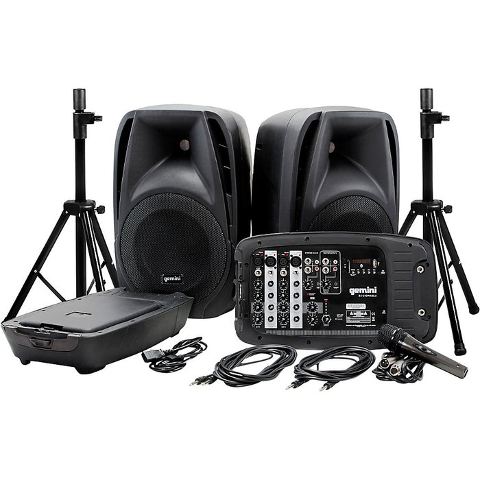 ES-210MXBLU-ST Portable PA System with Stands