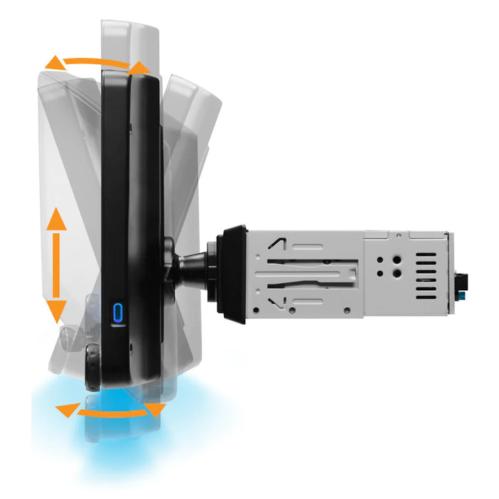 BE9ACP.X Elite 1x Din 9 Wired Carplay Mechless