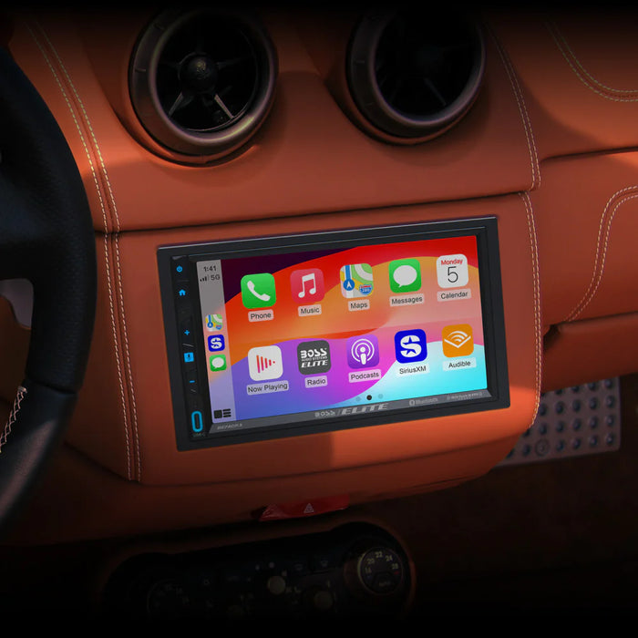 BE7ACP.X Elite 7 2xDIN Wired Carplay Mechless