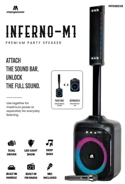 MPD866XB Maxpower Inferno-M1 Line Array System