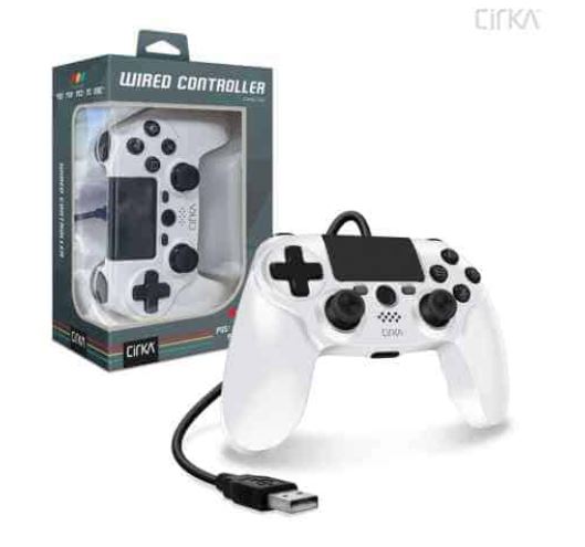 M07527-WH NuForce WIRED White Controller PS4/PC/MAC