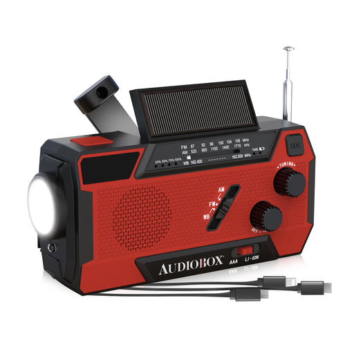 RXP-200 Audiobox Emergency NOAA Radio-Powerbank