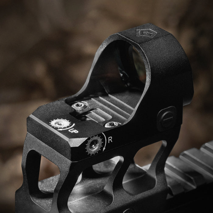 GRIT-RDS-LT GRITR Caracara 3.0 MOA Single Red Dot Sight With Low & Tall Mount