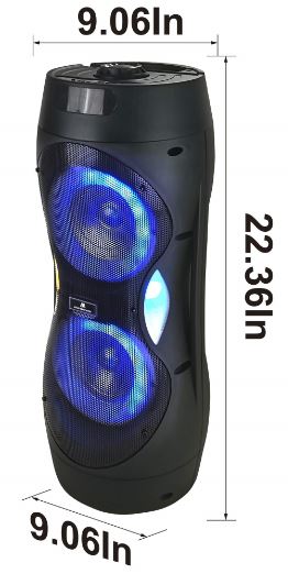 MPD6610 MaxPower Vibe-6 BT Speaker Mic Combo
