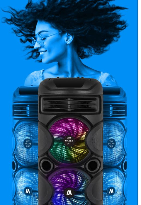 MPD813 Maxpower 3x8 BT Karaoke Speaker