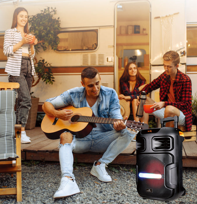 MPD892-ST Maxpower RUMBLE 12 BT Speaker, Mirophone, Stand Combo Pack