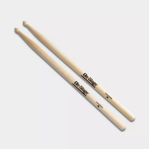 MW5B On-Stage Maple 5B Wood Tip Drumsticks - Pair