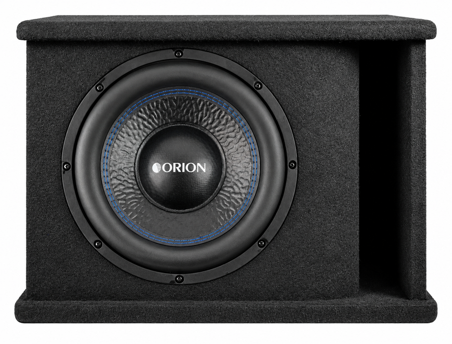 QP-HP112V Single 12 Curved Vent Port - Empty Woofer Enclosure