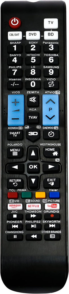 REM-11 QFX 4 in1 Smart TV Remote Control — M&M Merchandisers