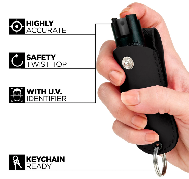 PS-GDSC-RD GD .5 oz Pepperspray Red Softcase