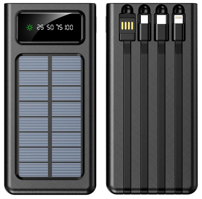 PTB-1520 Techbro 20,000 mah Power Bank -Cables