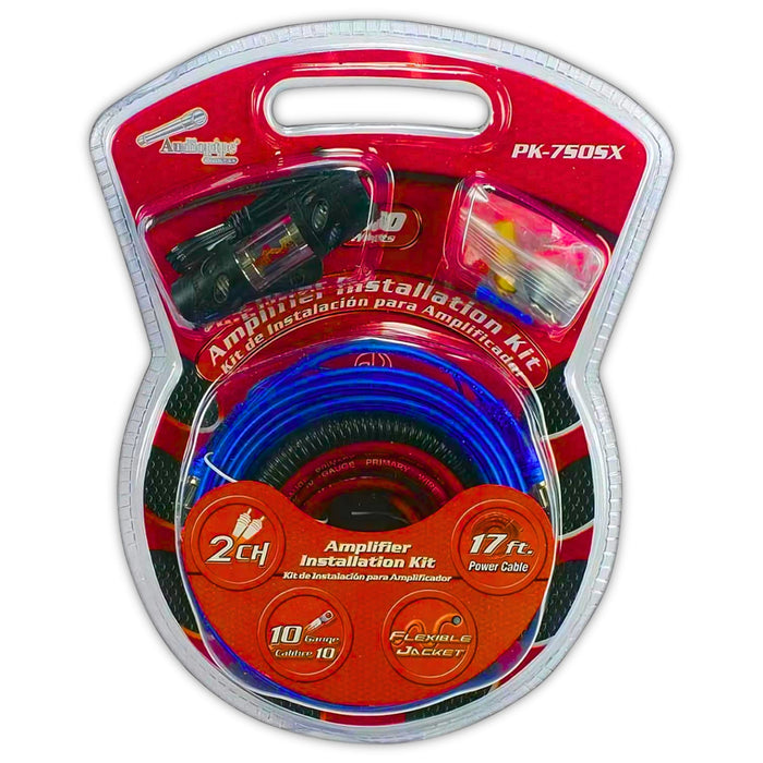 PK-750SX Audio Pipe 10 Ga Amp Install Kit