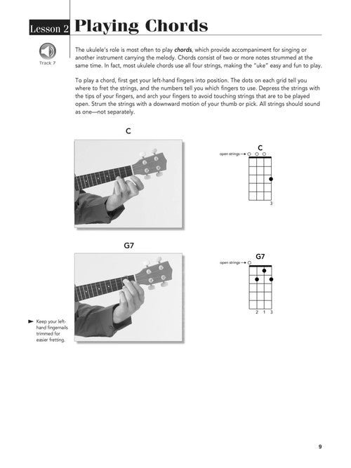 701872 Play Ukulele Today! Beginner's Pack Level 1 Book with Online Audio & Video