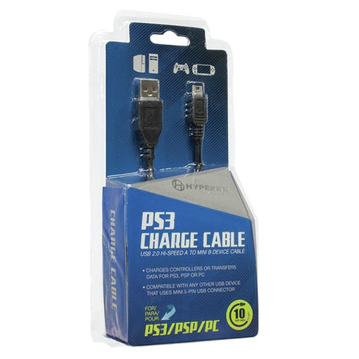 PS3 Hyperkin Controller Charge 10ftCable