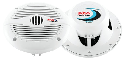 Boss 6.5" 2-Way Marine Speaker White