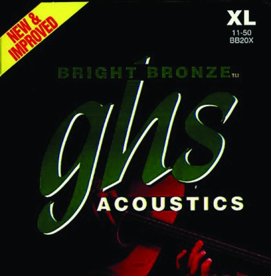 GHS Bright Bronze Light Acoustic Guitar Strings