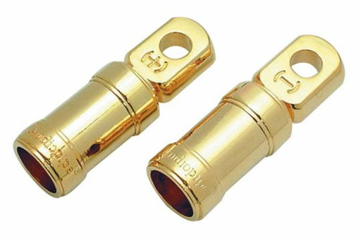 Audioipe Gold 4 Gauge Ring Terminal 2 Pack