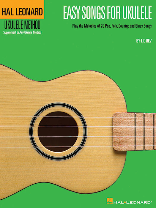Hal Leonard Easy Songs Ukulele Book