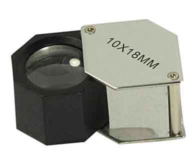 10x 18mm HEX Chrome Plated Loupe