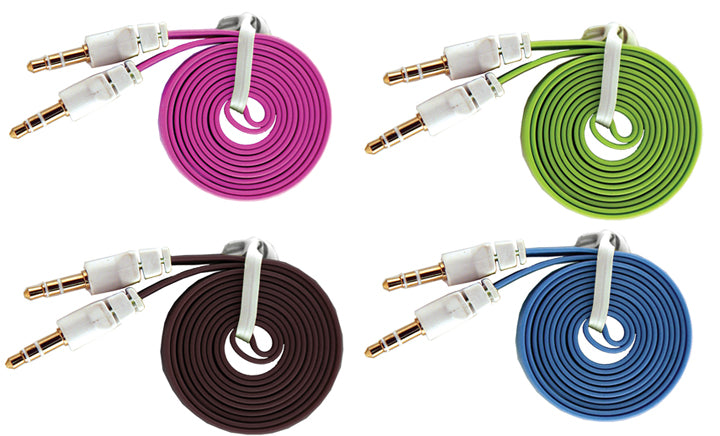 Sentry Flat Cord 3.5 Cable Assorted