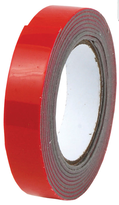 Pipemans Double Sided 1/2" Foam Tape Red