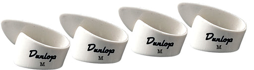 Dunlop Medium Thumb Picks 4 Pack White