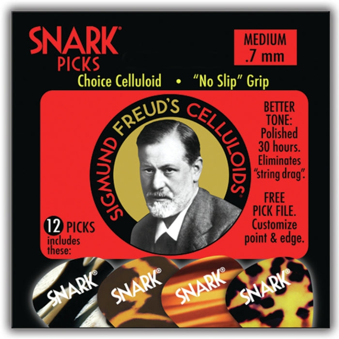 Snark Freud Celluloids 0.7mm Med 12 pack