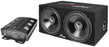 Audiopipe Super Bass Combo pack Dual 12" Loaded Box Amp Amp Kit