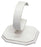 M&M 101LW 3-3/8” Faux Leather Watch Display Stand - White
