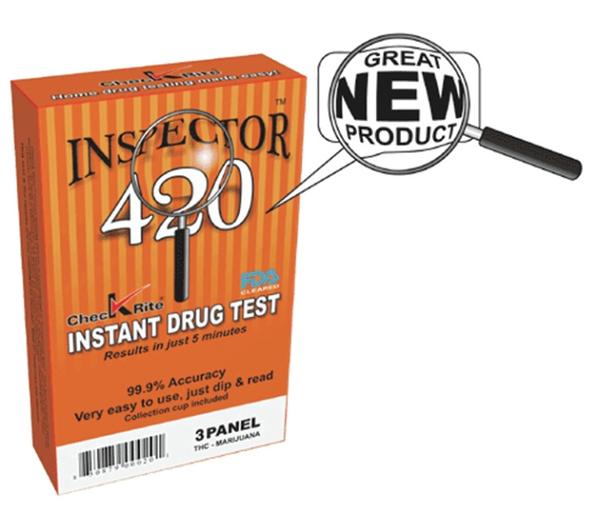 420-3 Inspector 420 Drug Test 3 Panel THC-M-C