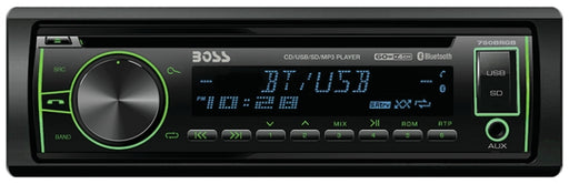 Boss Audio 750BRGB, Single Din MP3 CD AM/FM Bluetooth® Receiver