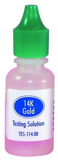 Testing Gold 14k 14K JSP 14 Karat Gold Testing Acid — M&M Merchandisers
